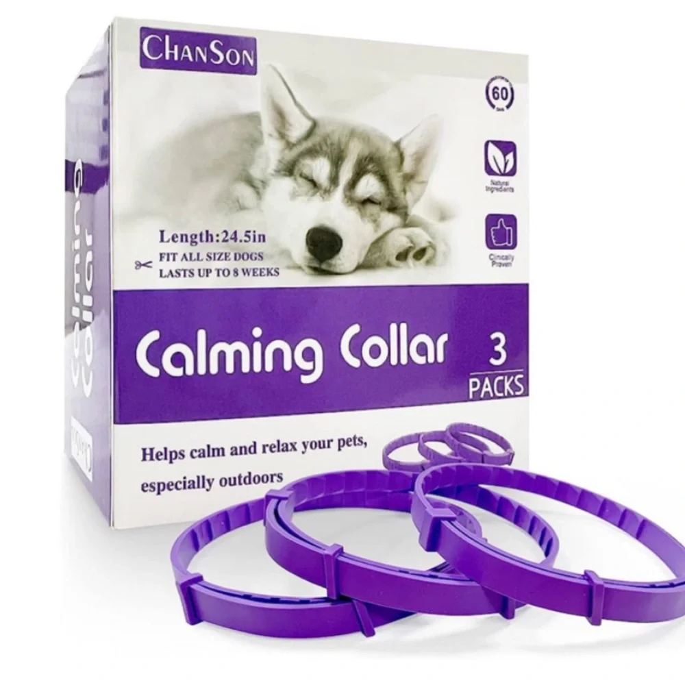 Calming collar for dogs, Dog Anxiety Relief, Pheromone Dog Calming Collar